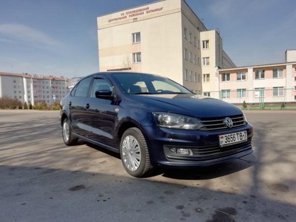 Volkswagen Polo Sedan I · Рестайлинг, 2017 г.