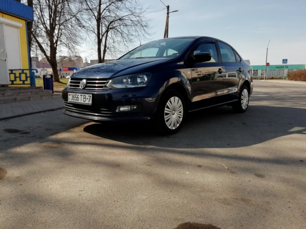 Volkswagen Polo Sedan I · Рестайлинг, 2017 г.