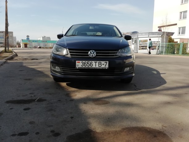 Volkswagen Polo Sedan I · Рестайлинг, 2017 г.