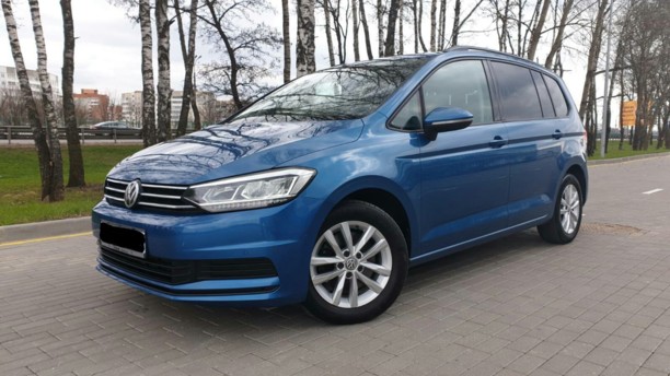 Volkswagen Touran III, 7 мест, 2017 г.