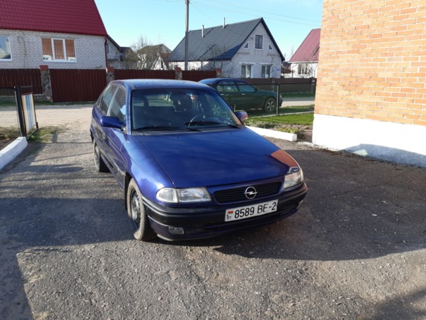 Opel Astra F · Рестайлинг, 1996 г.