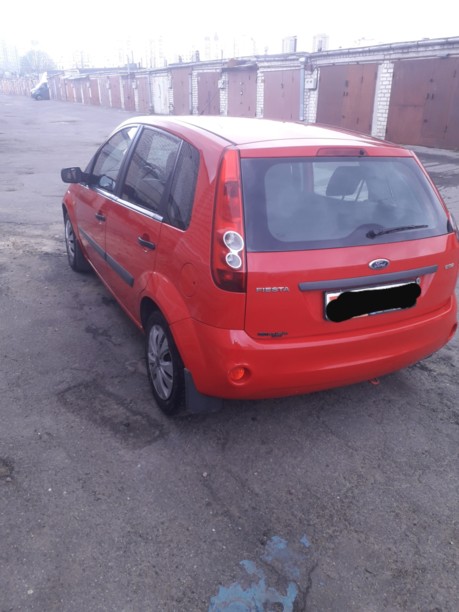 Ford Fiesta V · Рестайлинг, 2008 г.