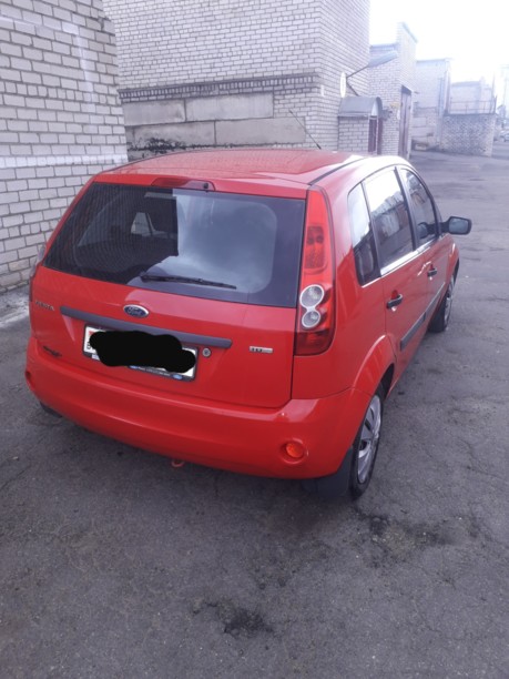 Ford Fiesta V · Рестайлинг, 2008 г.