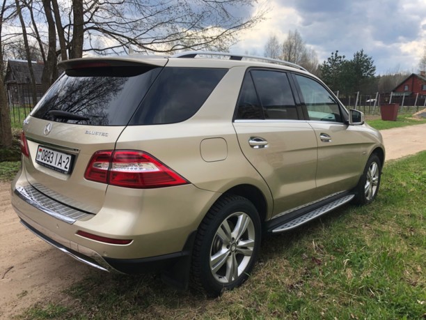 Mercedes-Benz M-Класс W166, 5 мест, 2012 г.