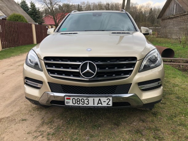 Mercedes-Benz M-Класс W166, 5 мест, 2012 г.