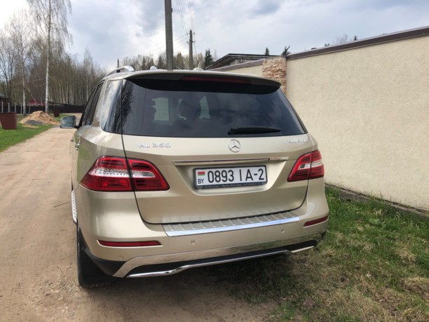 Mercedes-Benz M-Класс W166, 5 мест, 2012 г.