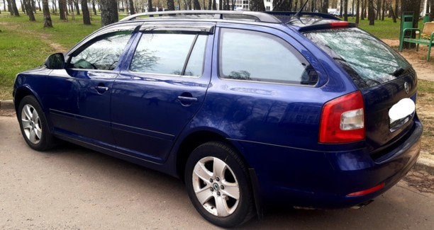 Skoda Octavia II · Рестайлинг, 2009 г.
