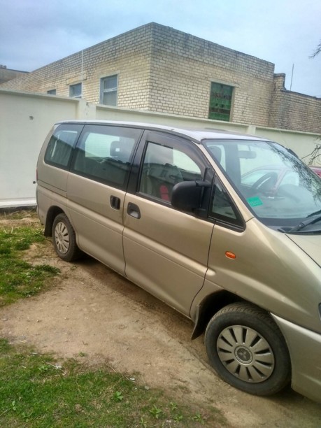 Mitsubishi Space Gear I · Рестайлинг, 1998 г.