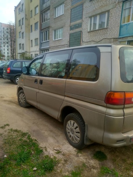Mitsubishi Space Gear I · Рестайлинг, 1998 г.