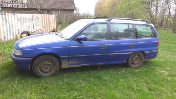 Opel Astra F · Рестайлинг, 1996 г.