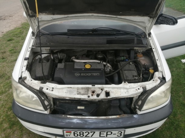 Opel Zafira A, 7 мест, 2001 г.