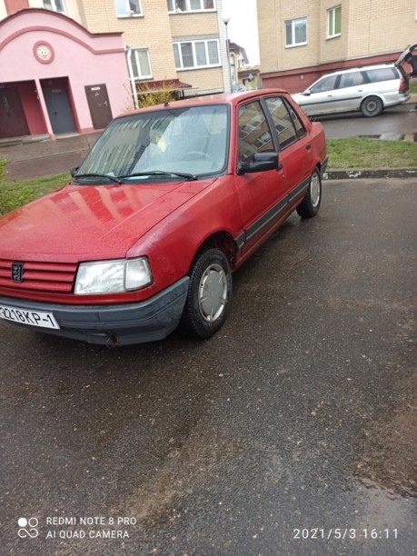 Peugeot 309 I · Рестайлинг, 1992 г.