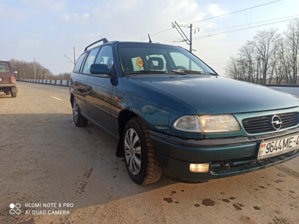 Opel Astra F · Рестайлинг, 1998 г.