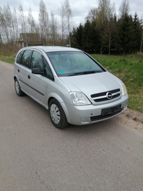 Opel Meriva I · Рестайлинг, 2008 г.