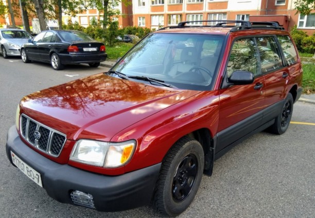 Subaru Forester I · Рестайлинг, 2001 г.