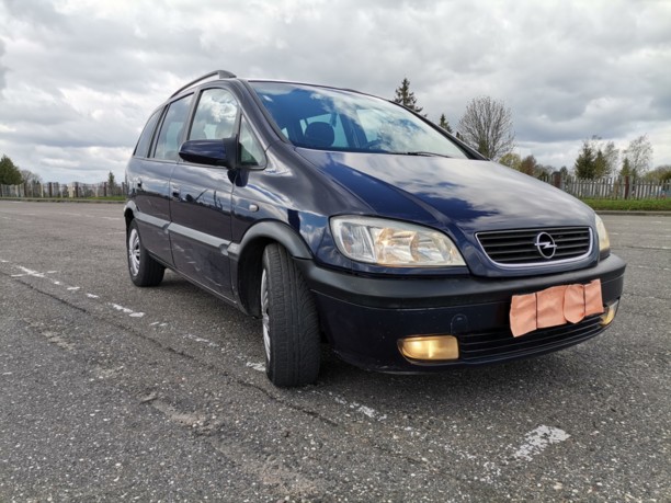 Opel Zafira A, 7 мест, 2001 г.