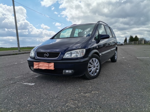Opel Zafira A, 7 мест, 2001 г.