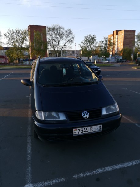 Volkswagen Sharan I, 7 мест, 1997 г.