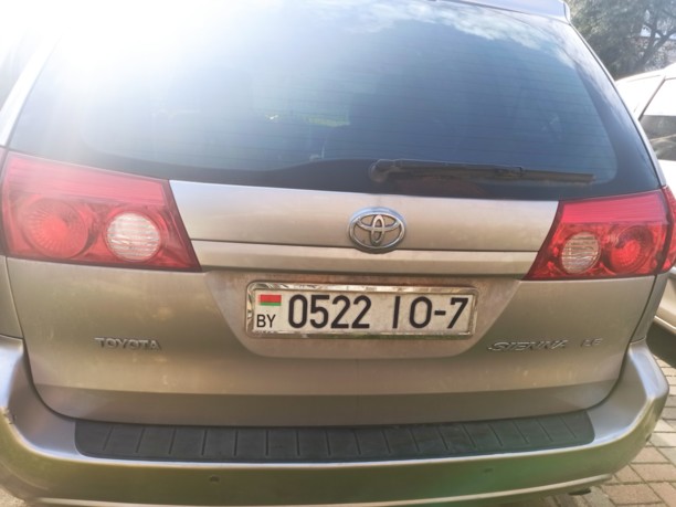 Toyota Sienna II (XL20) · Рестайлинг, 7 мест, 2007 г.