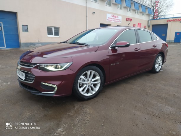 Chevrolet Malibu IX, 2016 г.