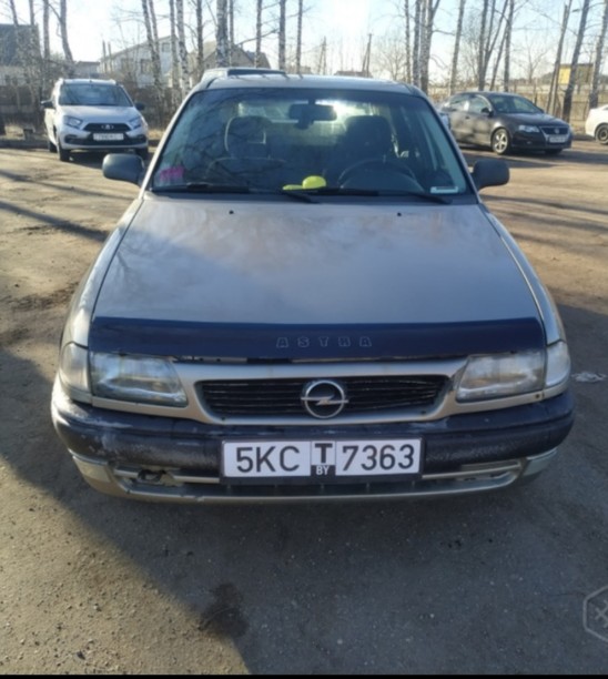 Opel Astra F · Рестайлинг, 1996 г.