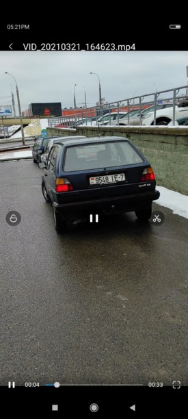 Volkswagen Golf II, 1985 г.