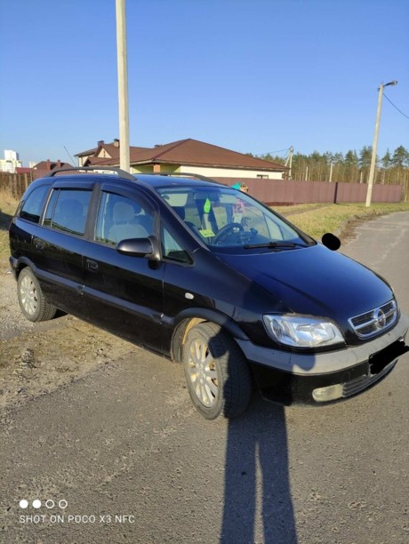 Opel Zafira A · Рестайлинг, 7 мест, 2003 г.