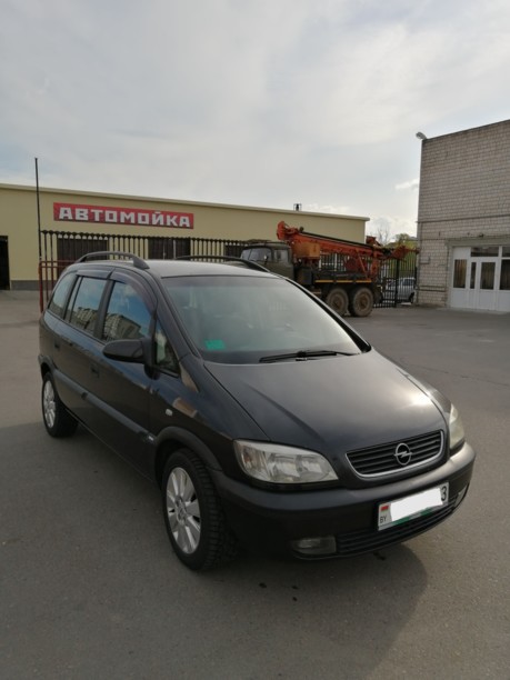Opel Zafira A, 7 мест, 2001 г.
