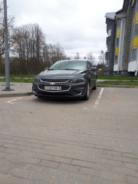 Chevrolet Malibu IX, 2016 г.