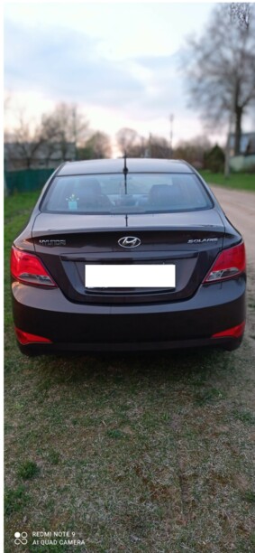 Hyundai Solaris I · Рестайлинг, 2014 г.