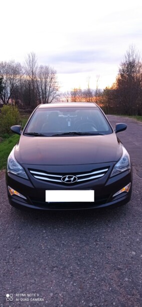 Hyundai Solaris I · Рестайлинг, 2014 г.