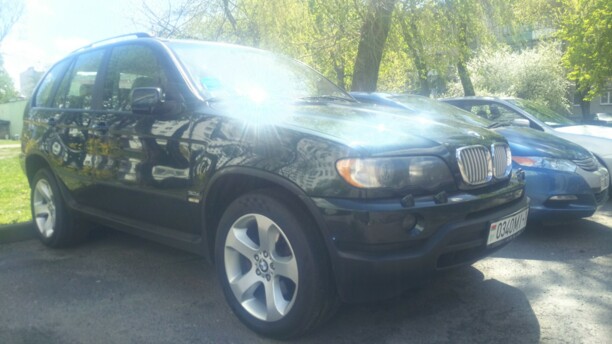 BMW X5 E53, 5 мест, 2001 г.