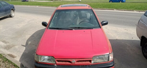 Nissan Sunny N14, 1991 г.