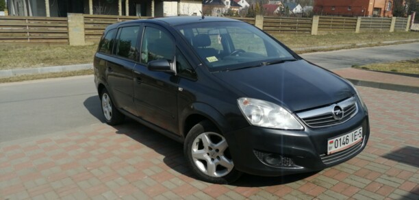 Opel Zafira B · Рестайлинг, 7 мест, 2008 г.