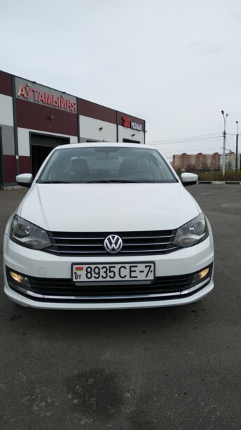 Volkswagen Polo Sedan I · Рестайлинг, 2016 г.