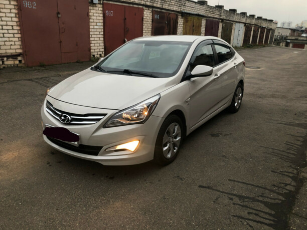 Hyundai Solaris I · Рестайлинг, 2014 г.