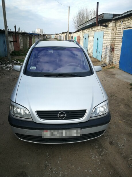 Opel Zafira A, 7 мест, 2001 г.