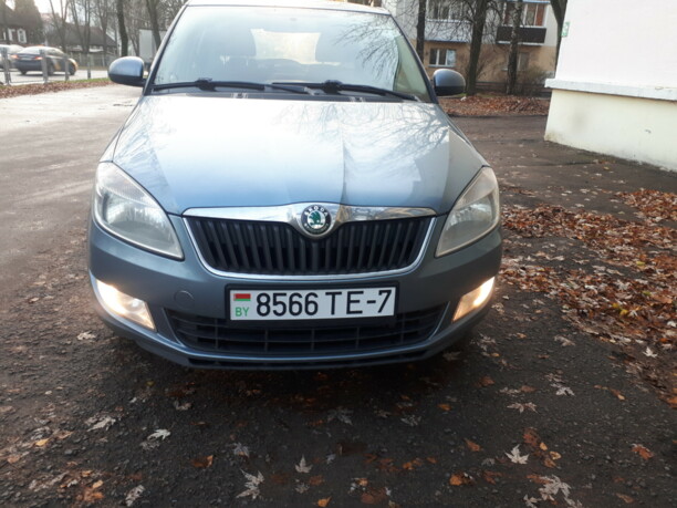 Skoda Fabia 5J · Рестайлинг, 2010 г.
