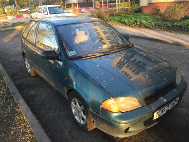 Suzuki Swift II · Рестайлинг, 1997 г.