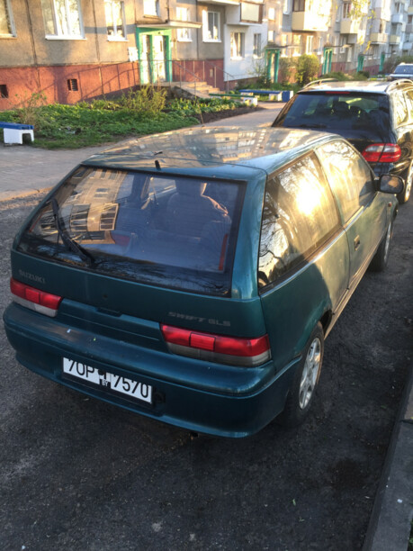 Suzuki Swift II · Рестайлинг, 1997 г.