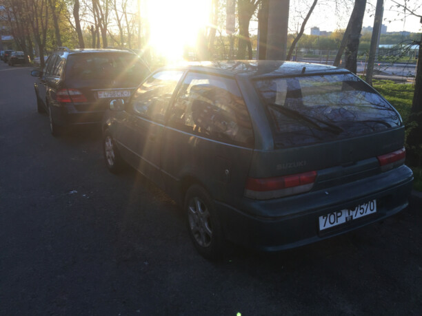Suzuki Swift II · Рестайлинг, 1997 г.