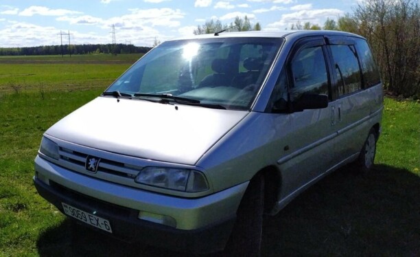 Peugeot 806 221, 7 мест, 1998 г.