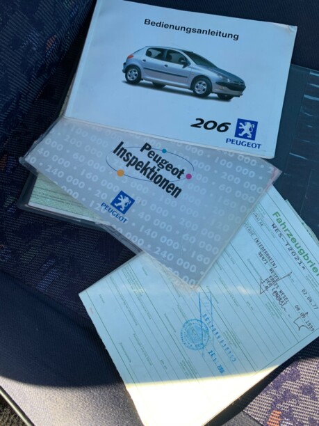 Peugeot 206 I, 1999 г.