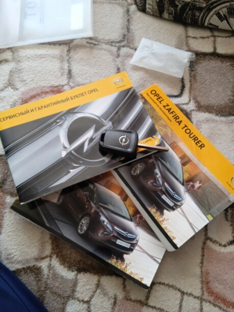 Opel Zafira C, 7 мест, 2013 г.