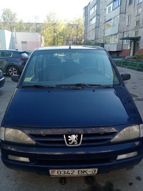 Peugeot 806 221, 7 мест, 1999 г.