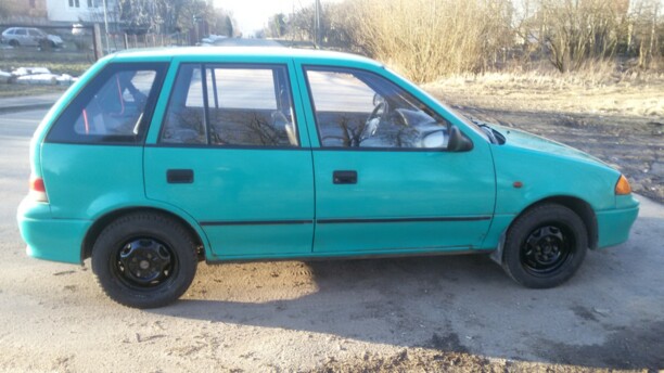 Suzuki Swift II · Рестайлинг, 1997 г.