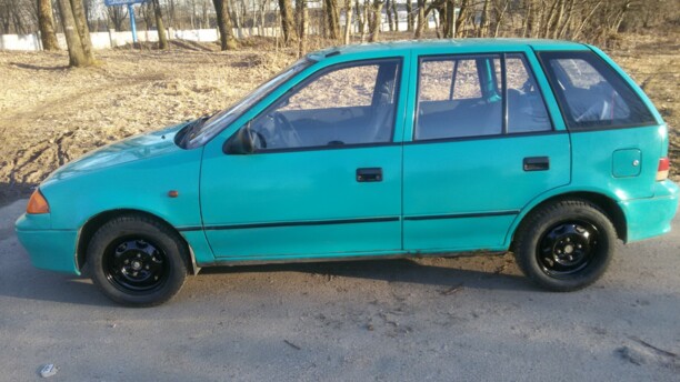 Suzuki Swift II · Рестайлинг, 1997 г.