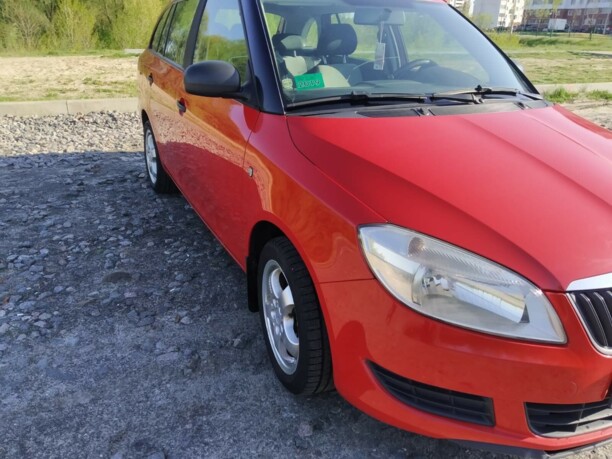Skoda Fabia 5J · Рестайлинг, 2010 г.