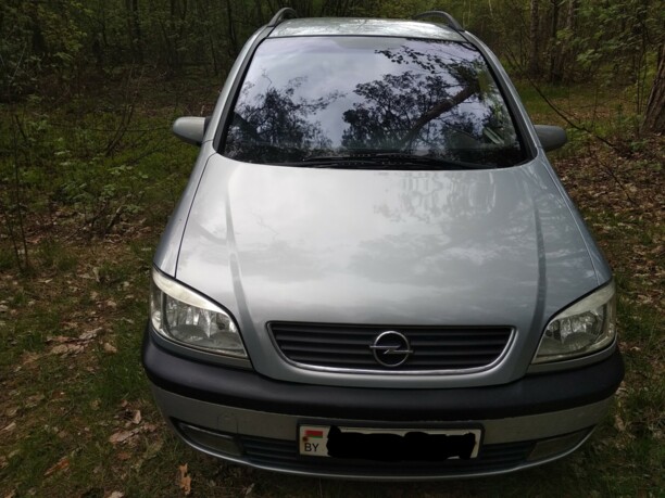 Opel Zafira A, 7 мест, 2002 г.