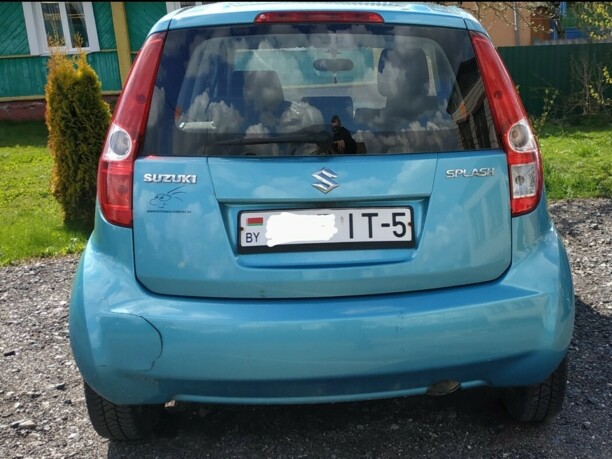 Suzuki Splash I, 2009 г.